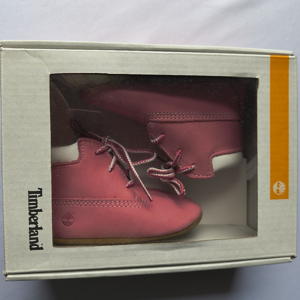 Timberland Pink Infant Bootie Shoes
